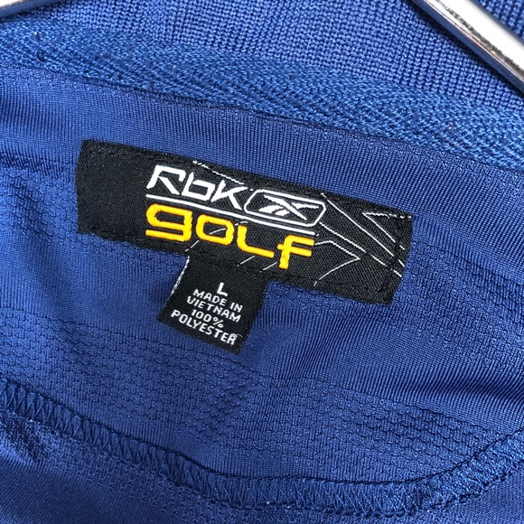 RBK Golf Polo Shirt- Mens Sz L- Navy Blue, In excellent condition. - Picture 4 of 4